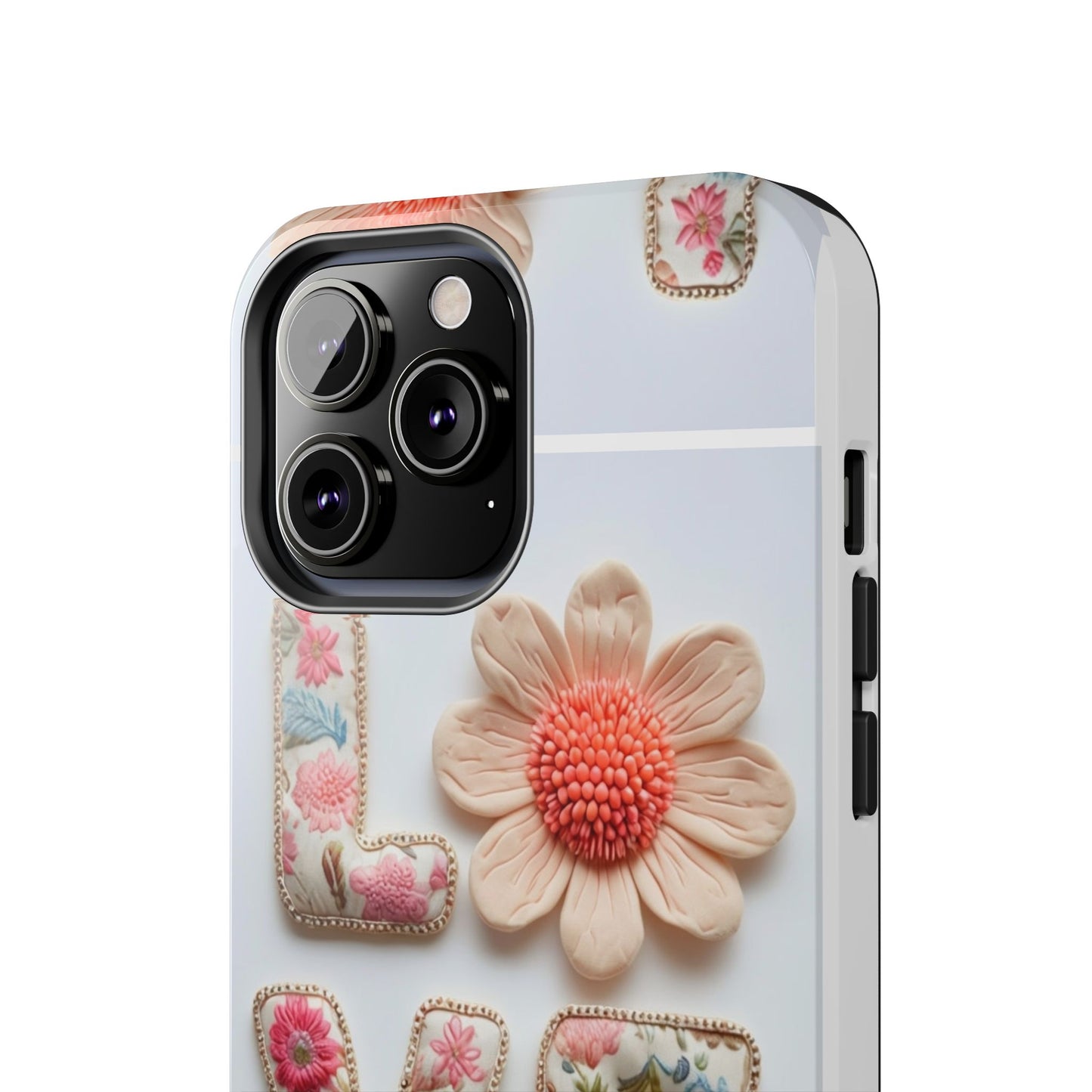 Floral 'Love Yourself' Tough Phone Case
