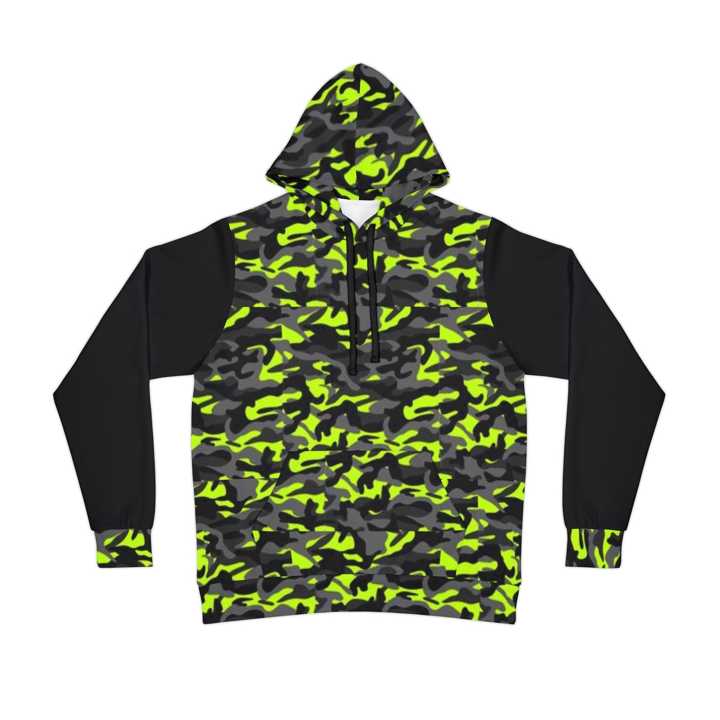 🔥 Neon Camo Hoodie – Bold & Stylish Streetwear for Active Lifestyles