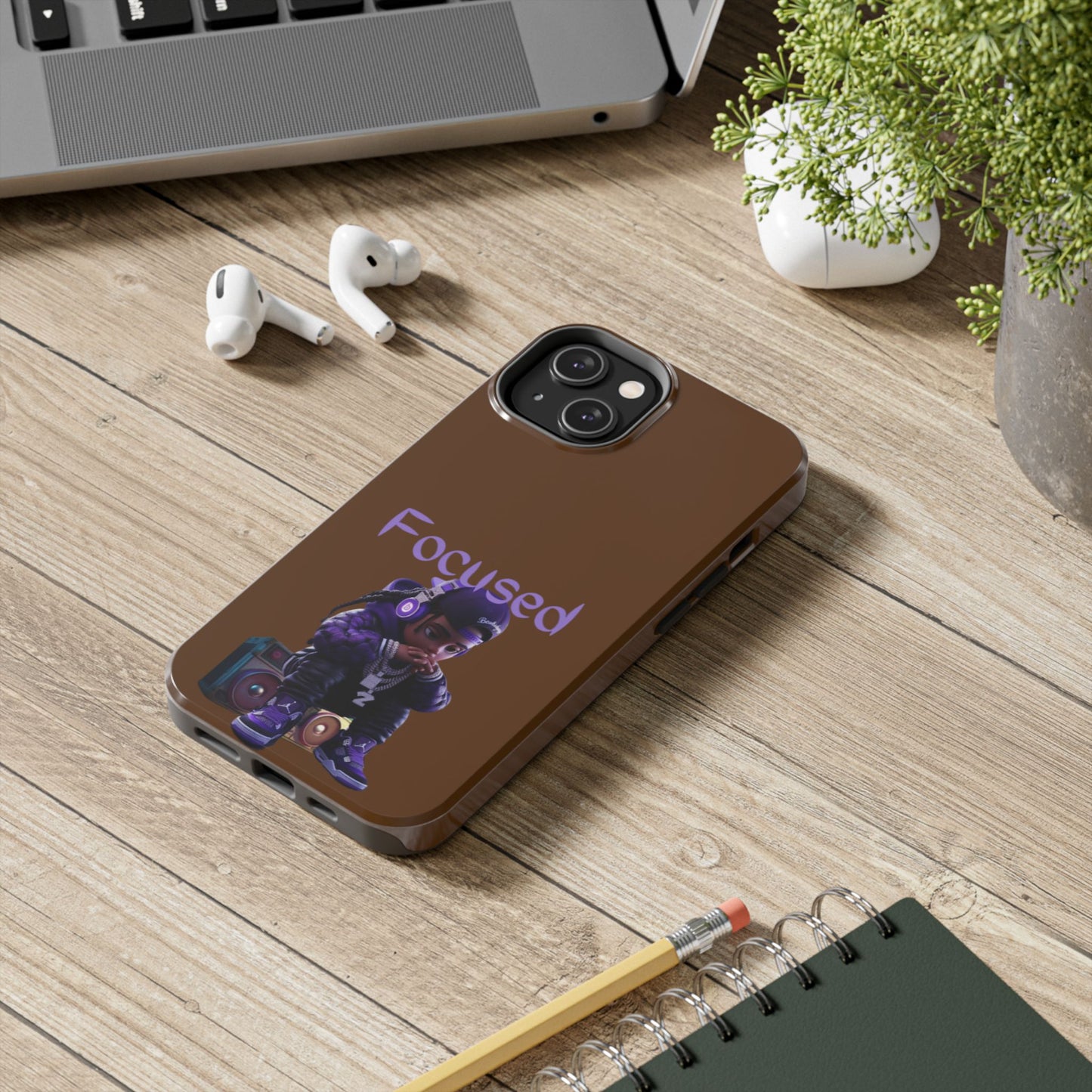 Phone Case- Focused Tough Case- Durable Protection