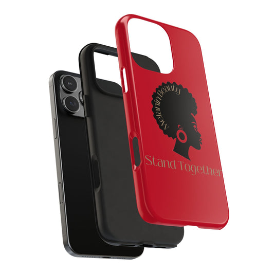 Empowering Tough Phone Case - 'Stand Together' Design