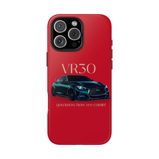 VR30 Sports Car Tough Phone Case - Stylish and Durable Protection for Car Enthusiasts