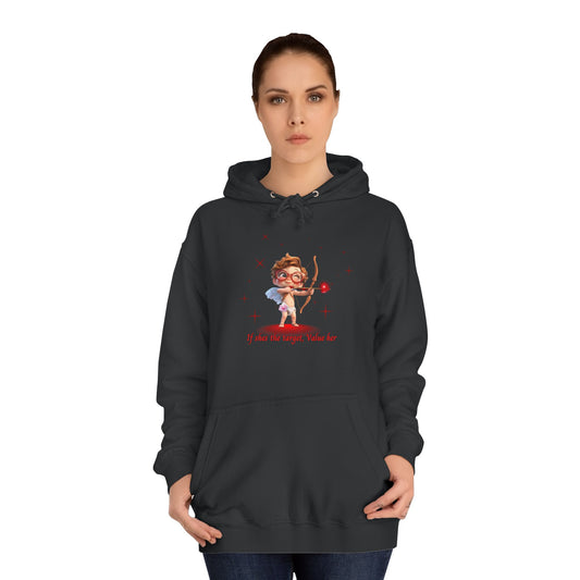 Charcoal Ash Grey Hoodie for Women – Cupid For Her Romantic Sweater