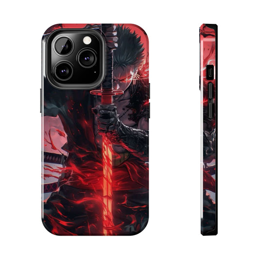 🗡️ Fierce Samurai Tough Phone Case – Durable Protection with Bold Anime Design for iPhone & Android