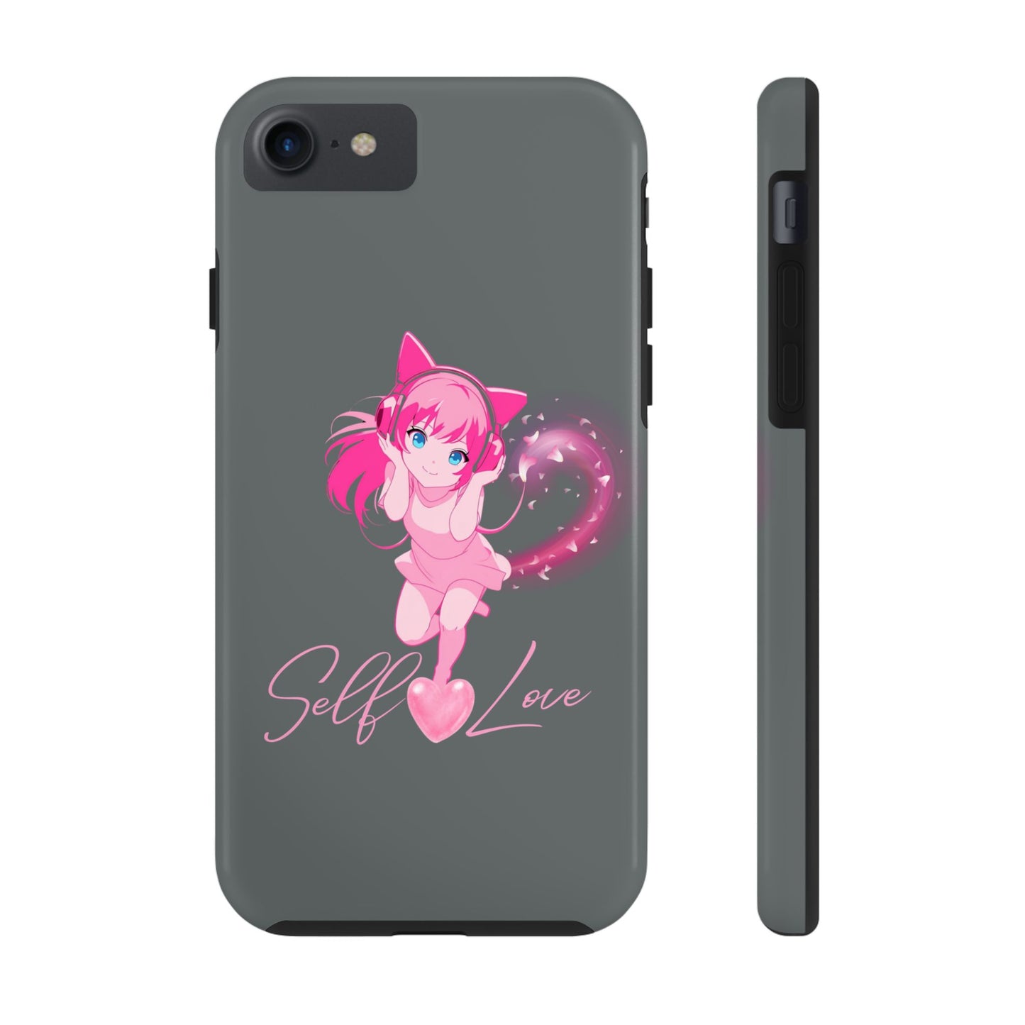 Self Love Tough Phone Case for Anime Lovers