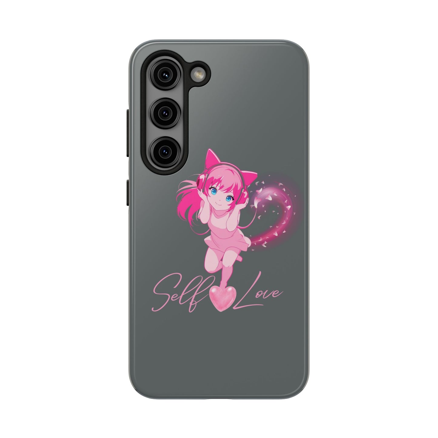 Self Love Tough Phone Case for Anime Lovers