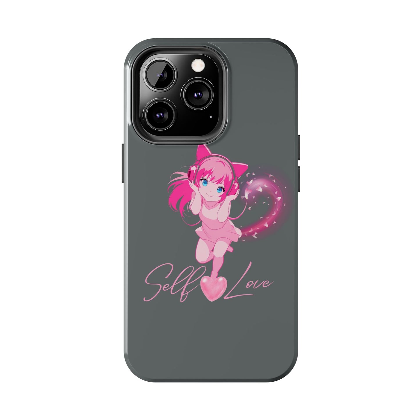 Self Love Tough Phone Case for Anime Lovers