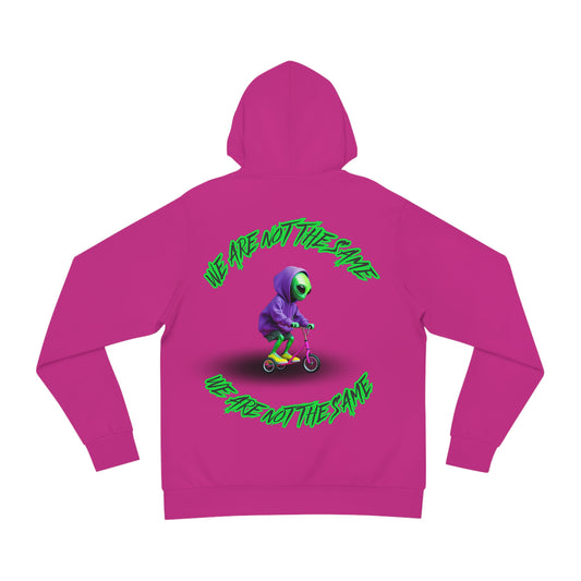 Blush Nova Pink Alien Jumper for Men & Women – "We Are Not The Same" Cosmic Streetwear