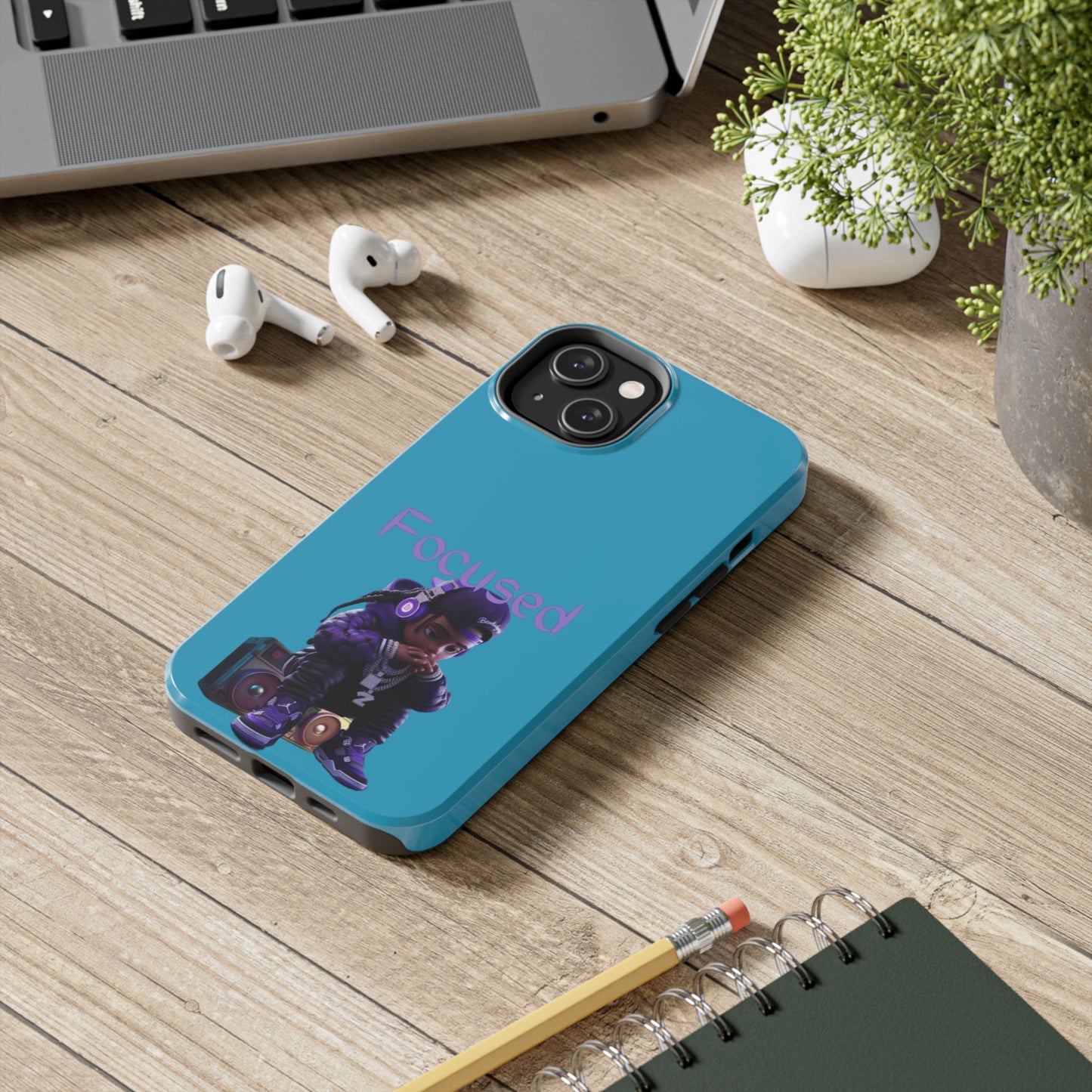 Phone Case- Focused Tough Case- Durable Protection