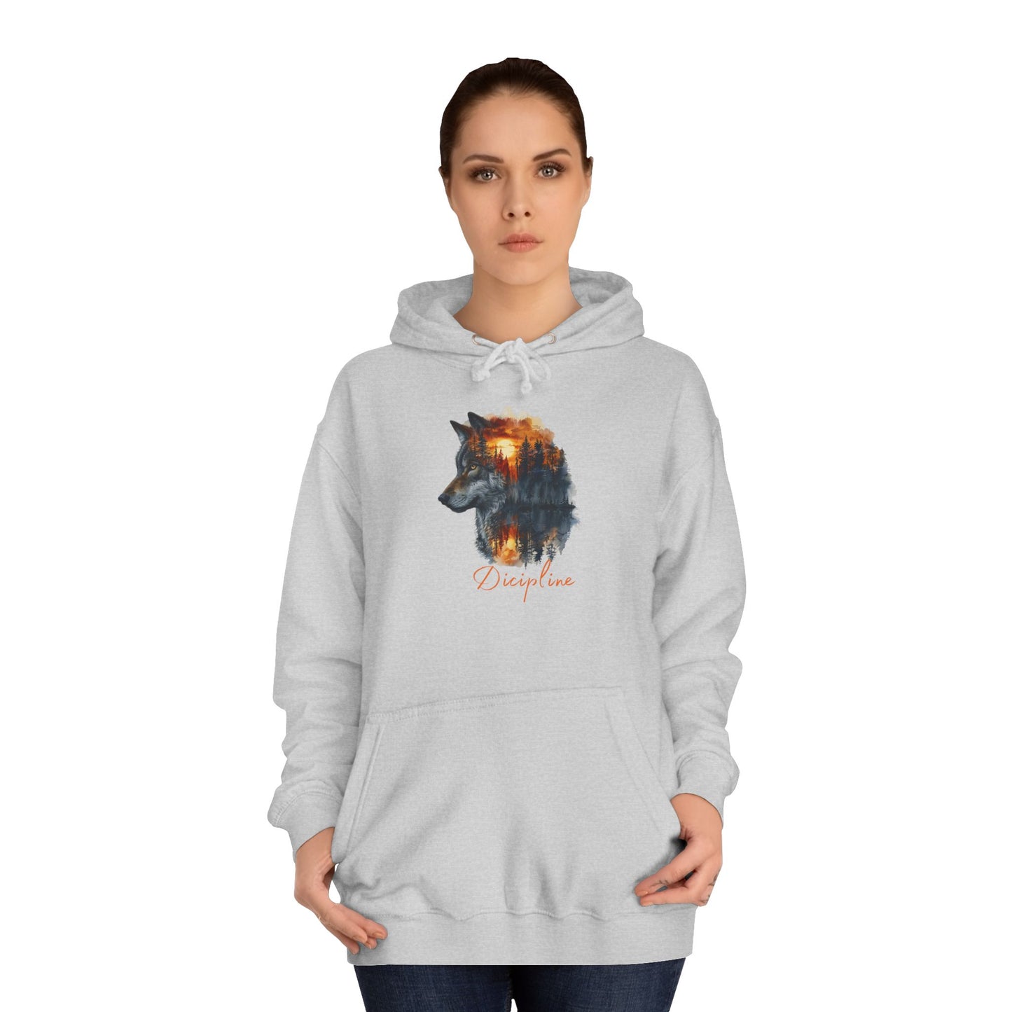 Neon Storm Wild Wolf Graphic Pullover – Multicolor Men’s Streetwear Sweatshirt