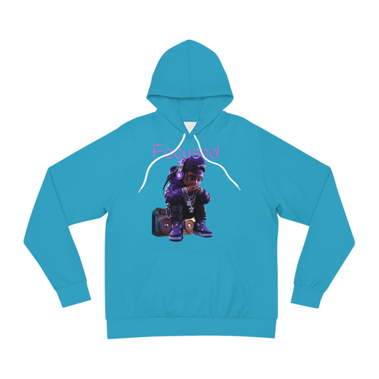 Glacier Wave Aqua Blue Hoodie for Men – Stay Sharp Focused Mindset Driven Wear