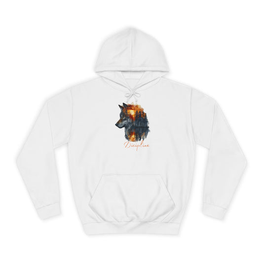 Neon Storm Wild Wolf Graphic Pullover – Multicolor Men’s Streetwear Sweatshirt