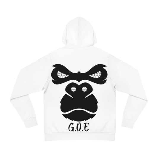 Arctic Ivory White Hoodie for Men & Women – Bold Gorilla Lovers