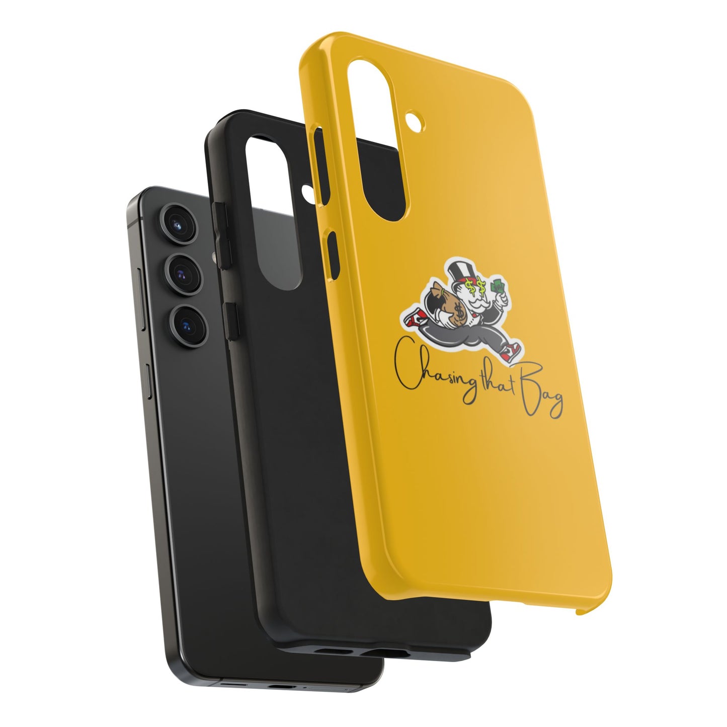 Phone Case- Chasing That Bag Tough Case- Durable Protection