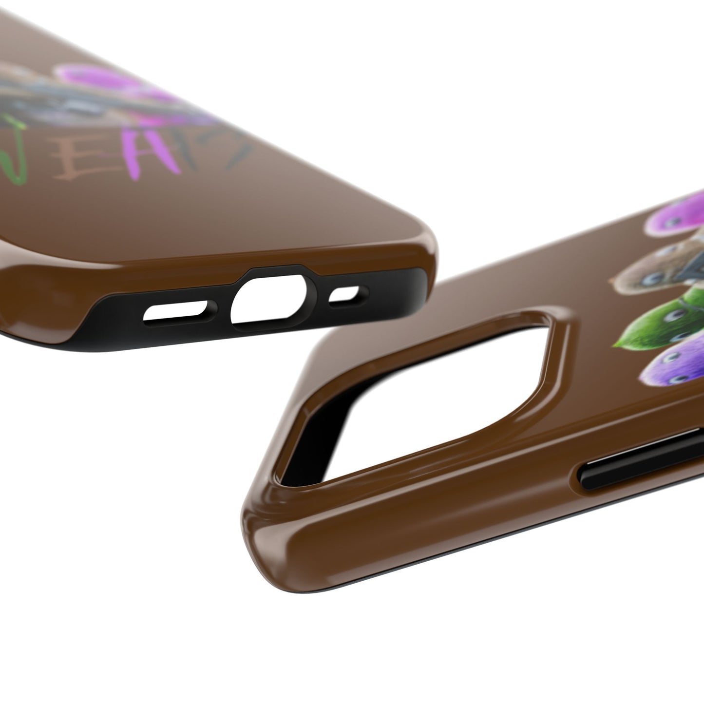 Cool Cartoon-Inspired Tough Phone Case - 'SWEATS'