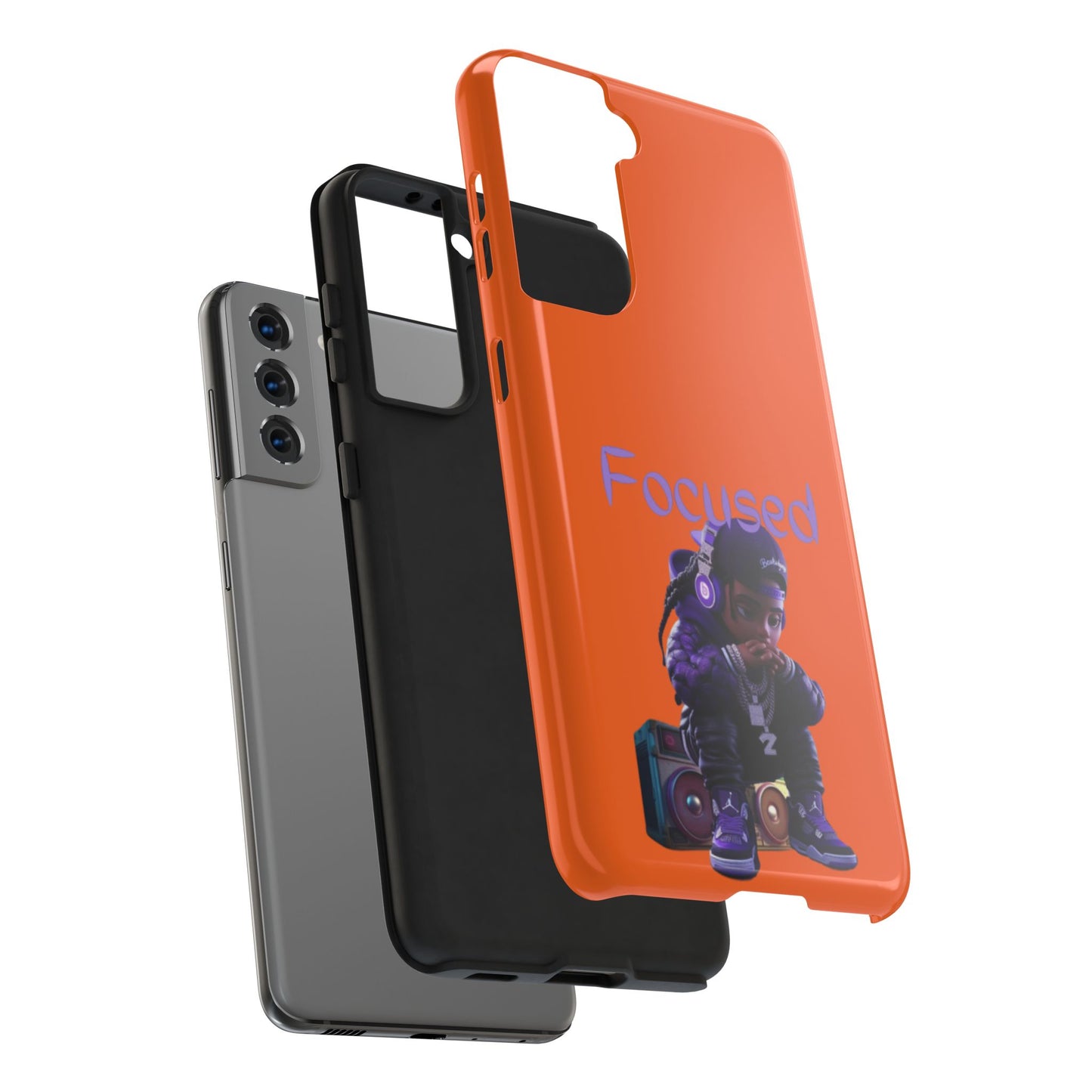 Phone Case- Focused Tough Case- Durable Protection