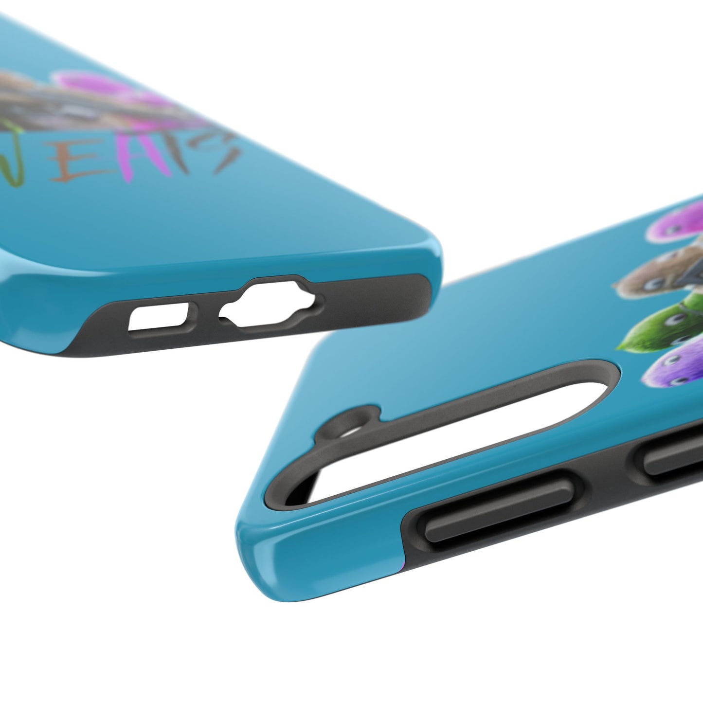 Cool Cartoon-Inspired Tough Phone Case - 'SWEATS'