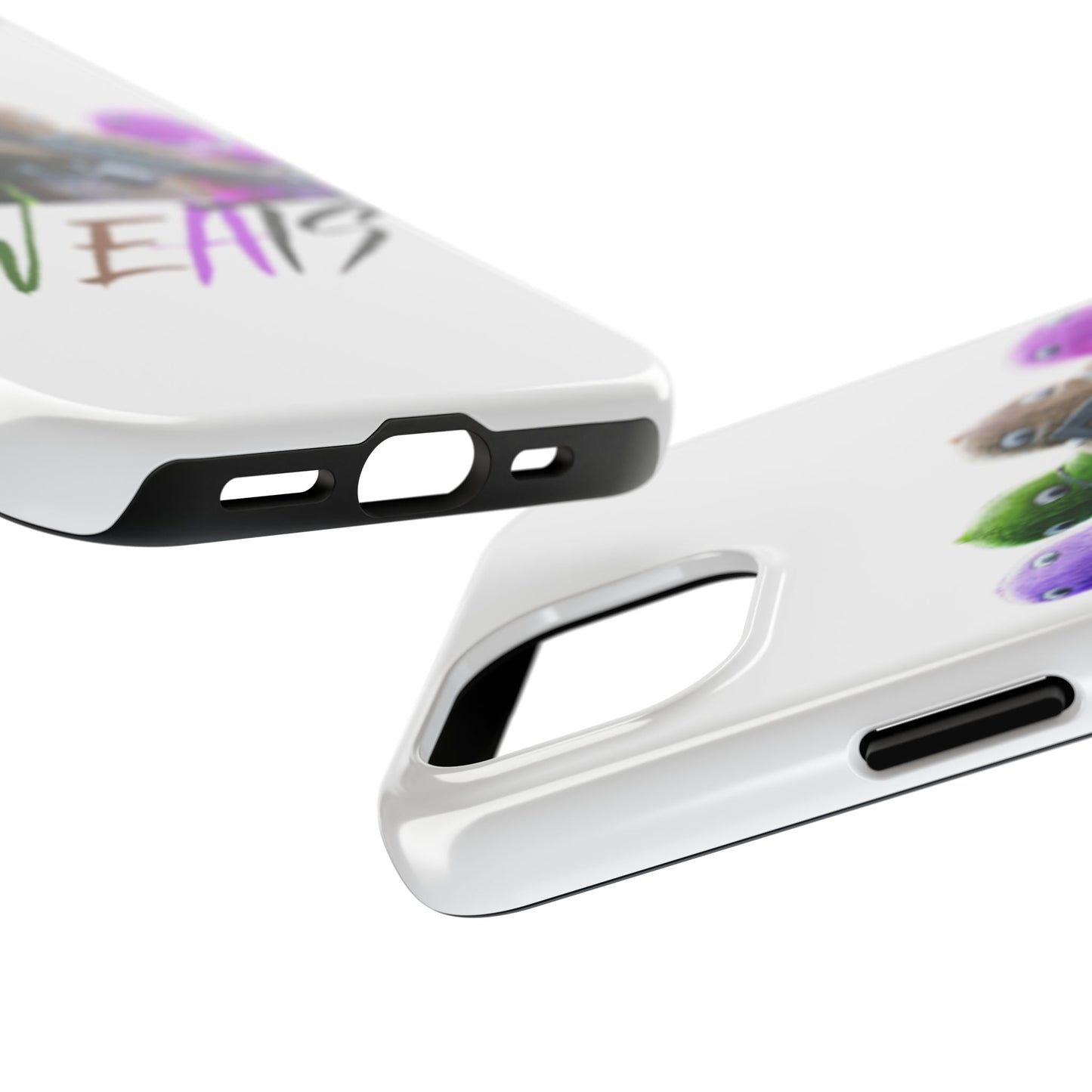 Cool Cartoon-Inspired Tough Phone Case - 'SWEATS'