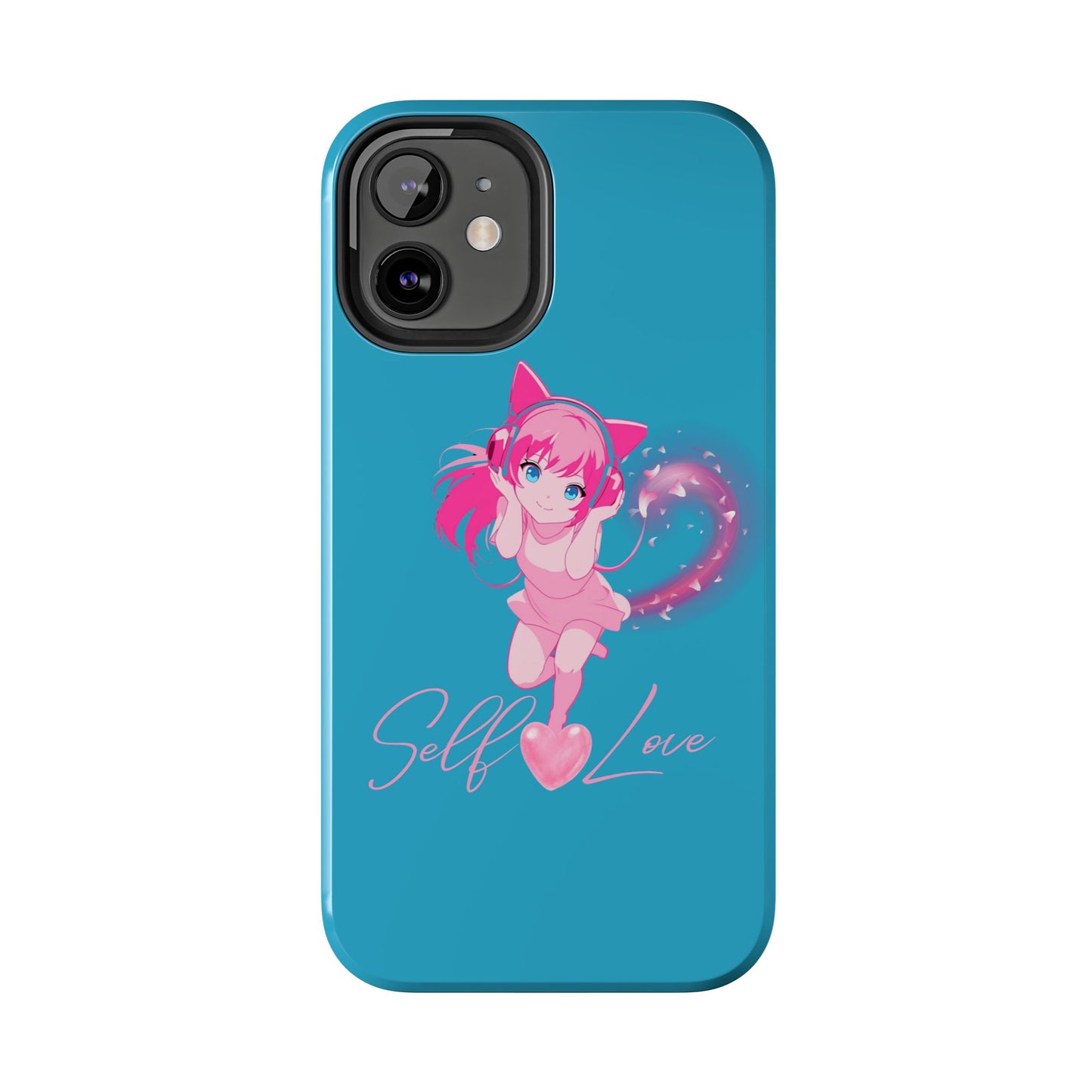 Self Love Tough Phone Case for Anime Lovers