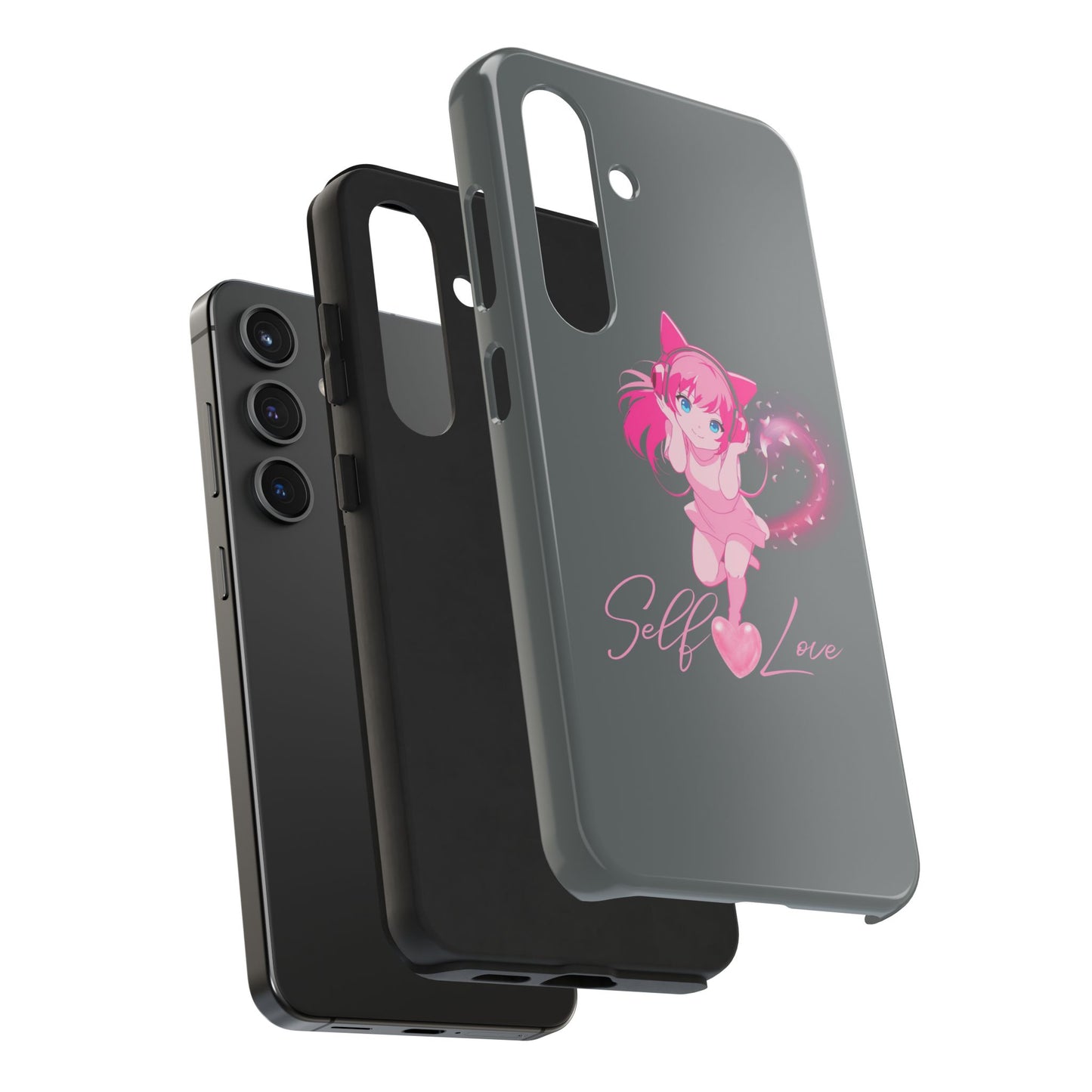 Self Love Tough Phone Case for Anime Lovers
