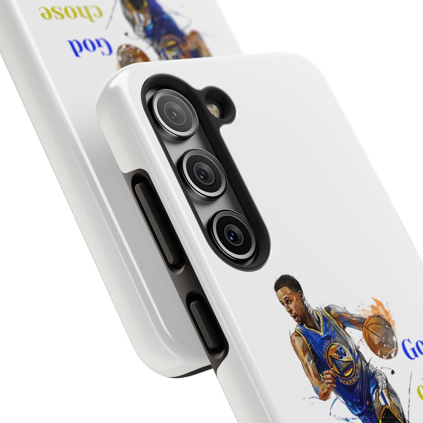 Phone case- God Chose Me Tough Phone Case - Durable Protection