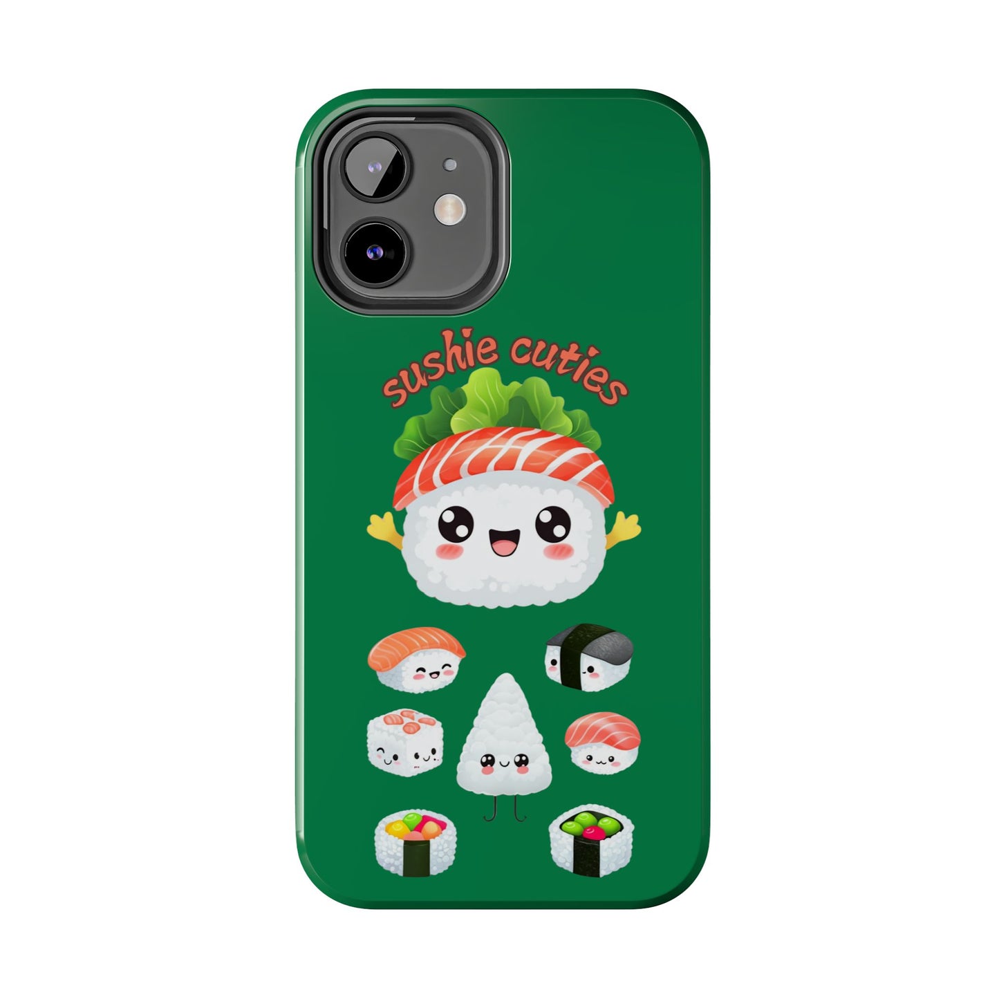 🍣 Cute Sushi Buddies Tough Phone Case – Durable & Adorable for iPhone & Android!
