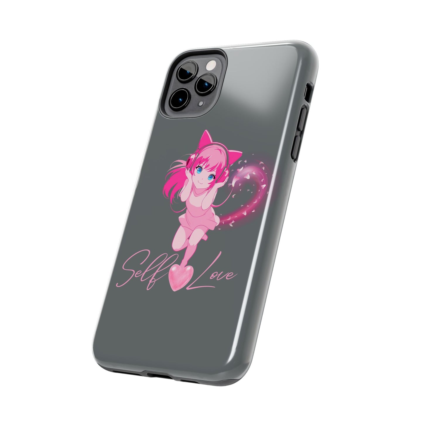 Self Love Tough Phone Case for Anime Lovers