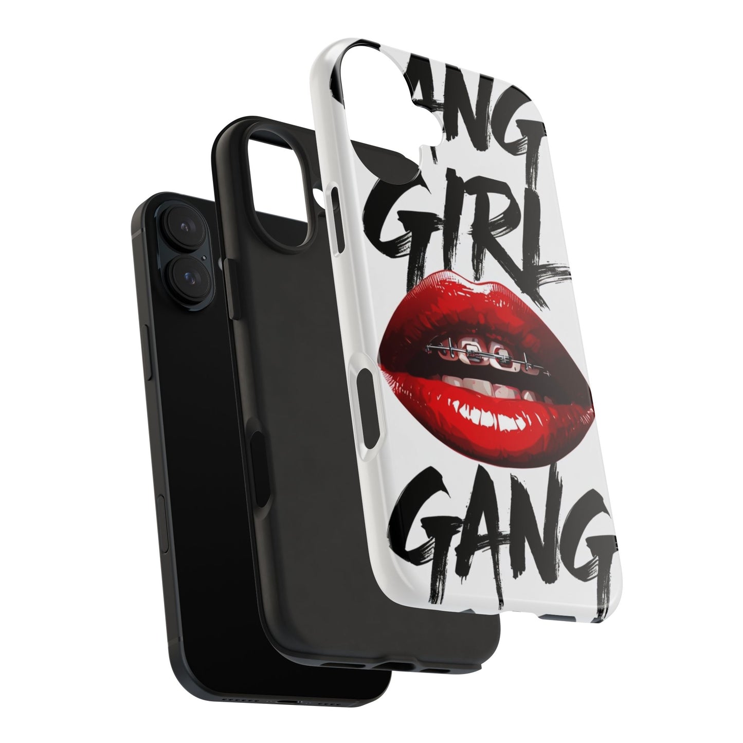 Bold 'Girl Gang' Tough Phone Case – Protective and Stylish Accessory for Trendsetters