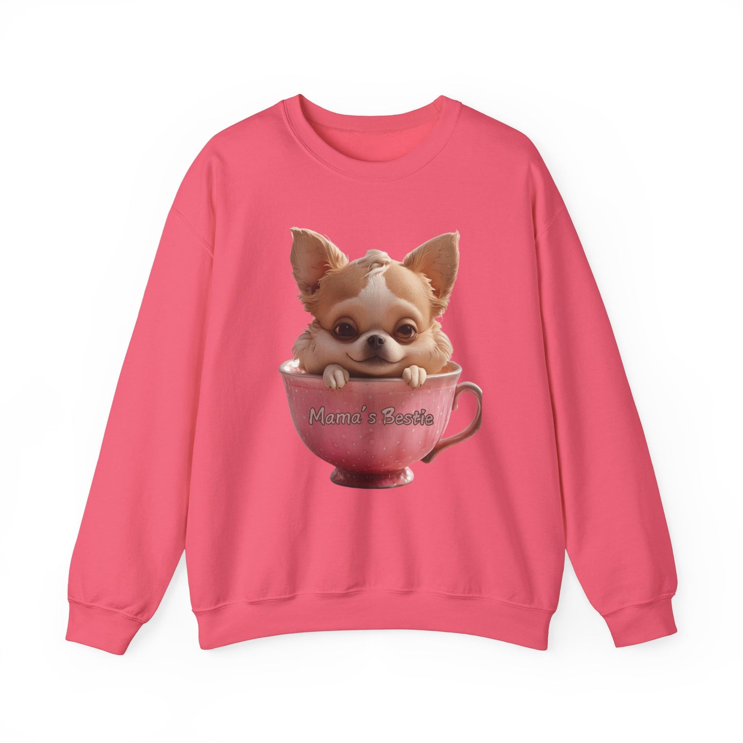 🐶 Cute Dog "Mama’s Bestie" Sweater – Cozy & Stylish for Dog Lovers! 🐶