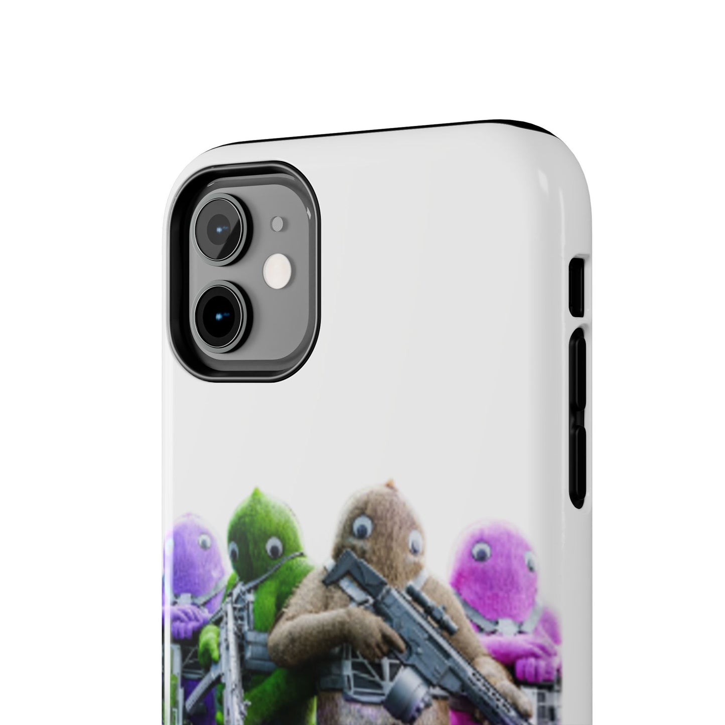 Cool Cartoon-Inspired Tough Phone Case - 'SWEATS'