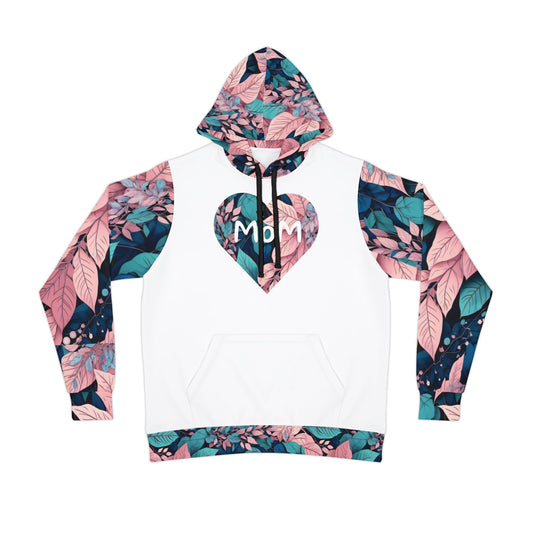 🌸 Self-Love Floral White Hoodie – Empowering Hoodie for Moms & Women 💖✨