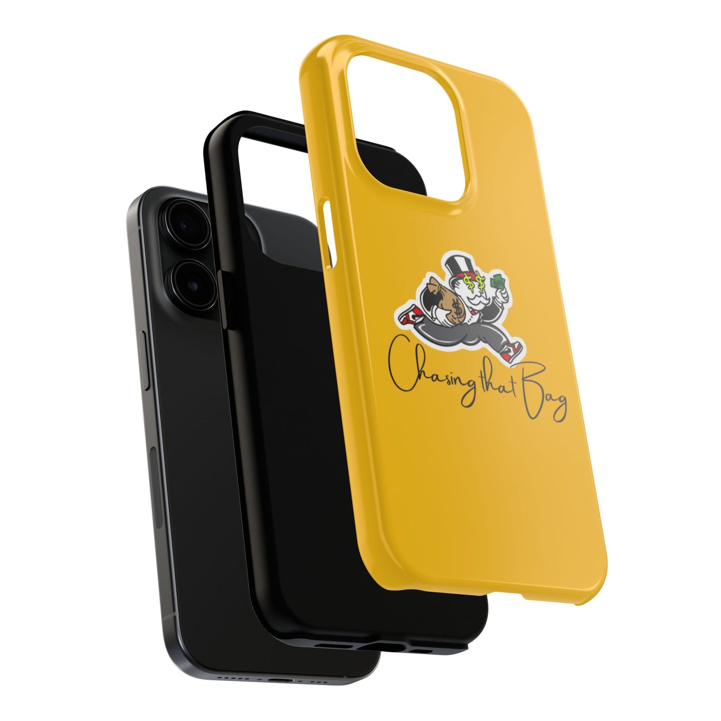 Phone Case- Chasing That Bag Tough Case- Durable Protection