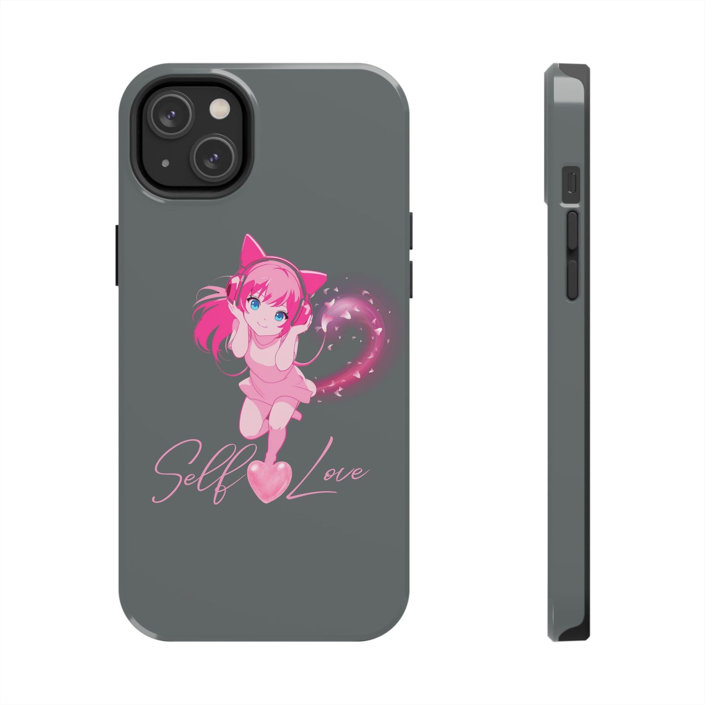 Self Love Tough Phone Case for Anime Lovers