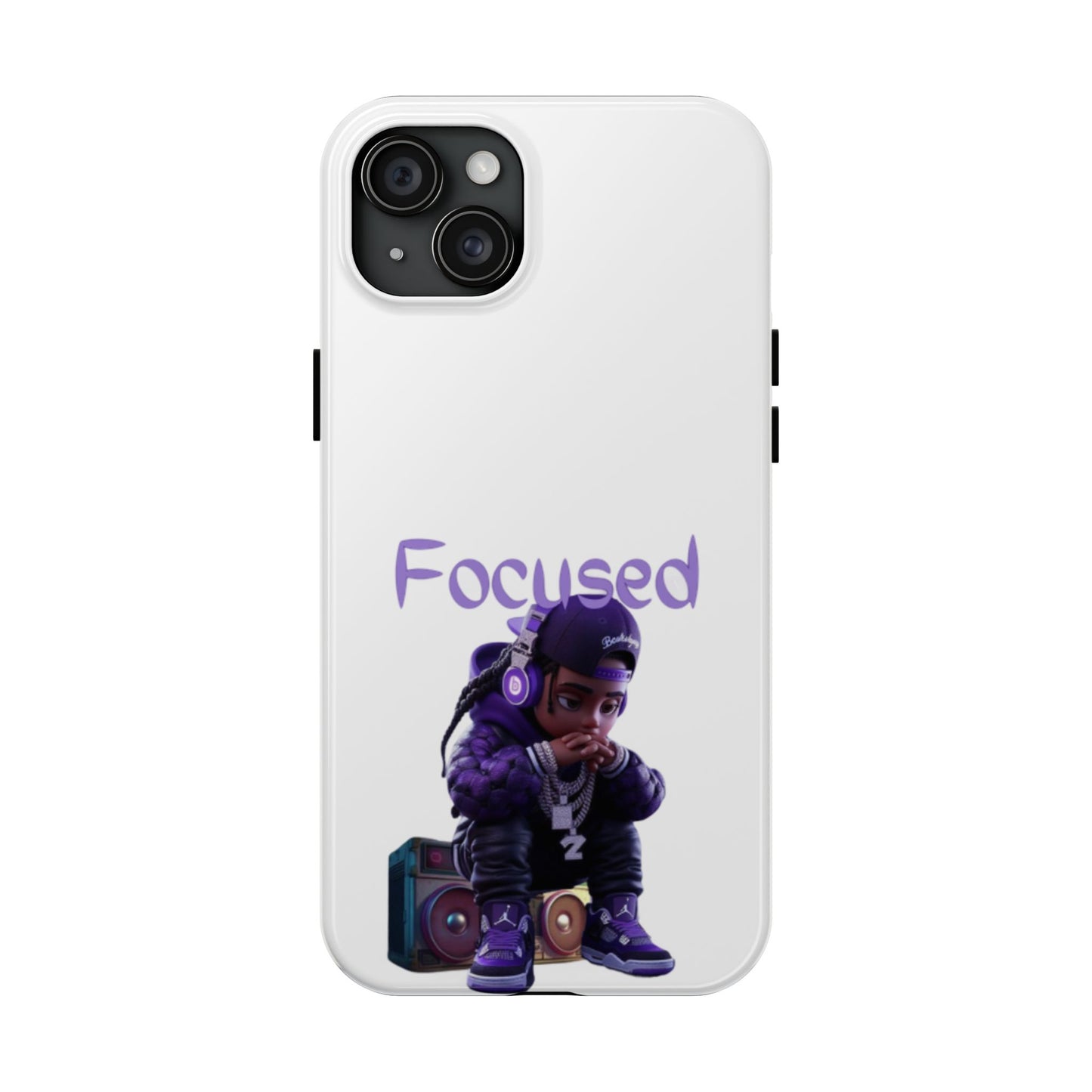 Phone Case- Focused Tough Case- Durable Protection