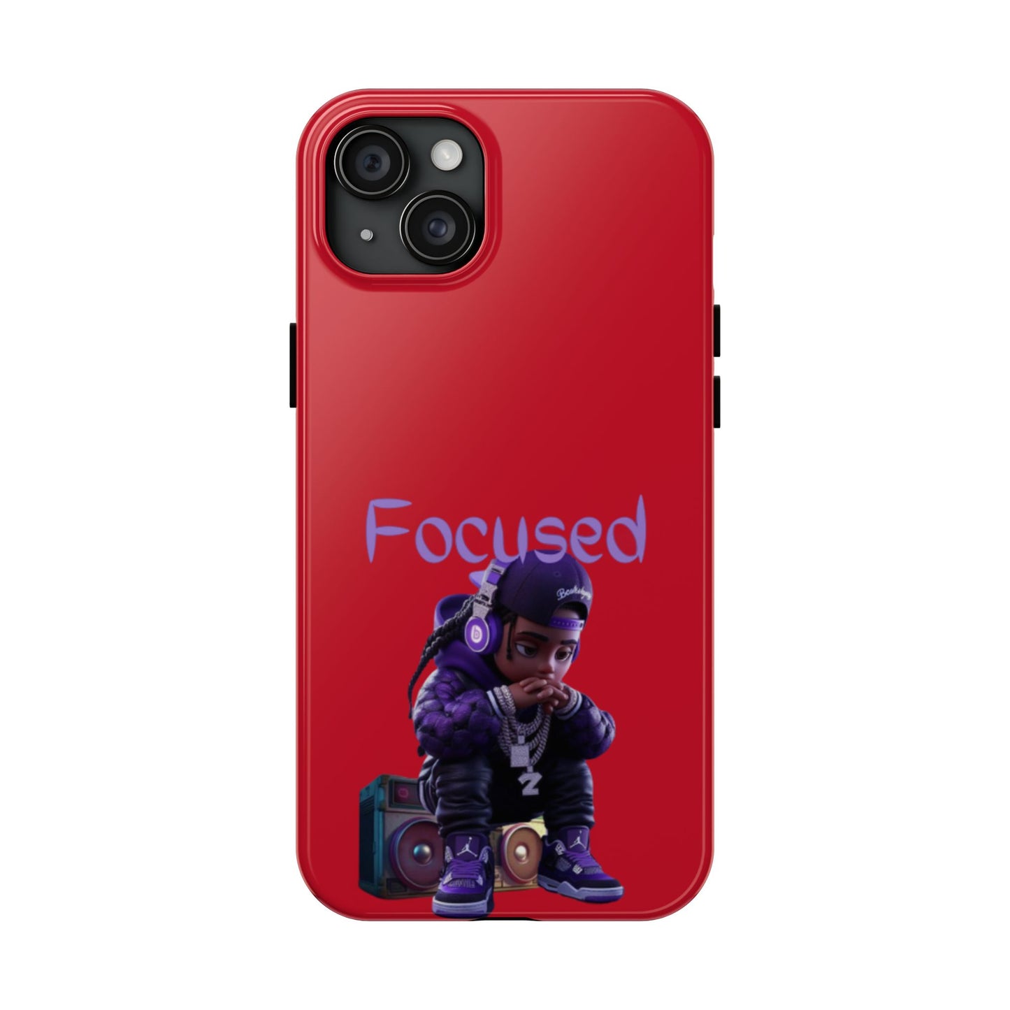 Phone Case- Focused Tough Case- Durable Protection