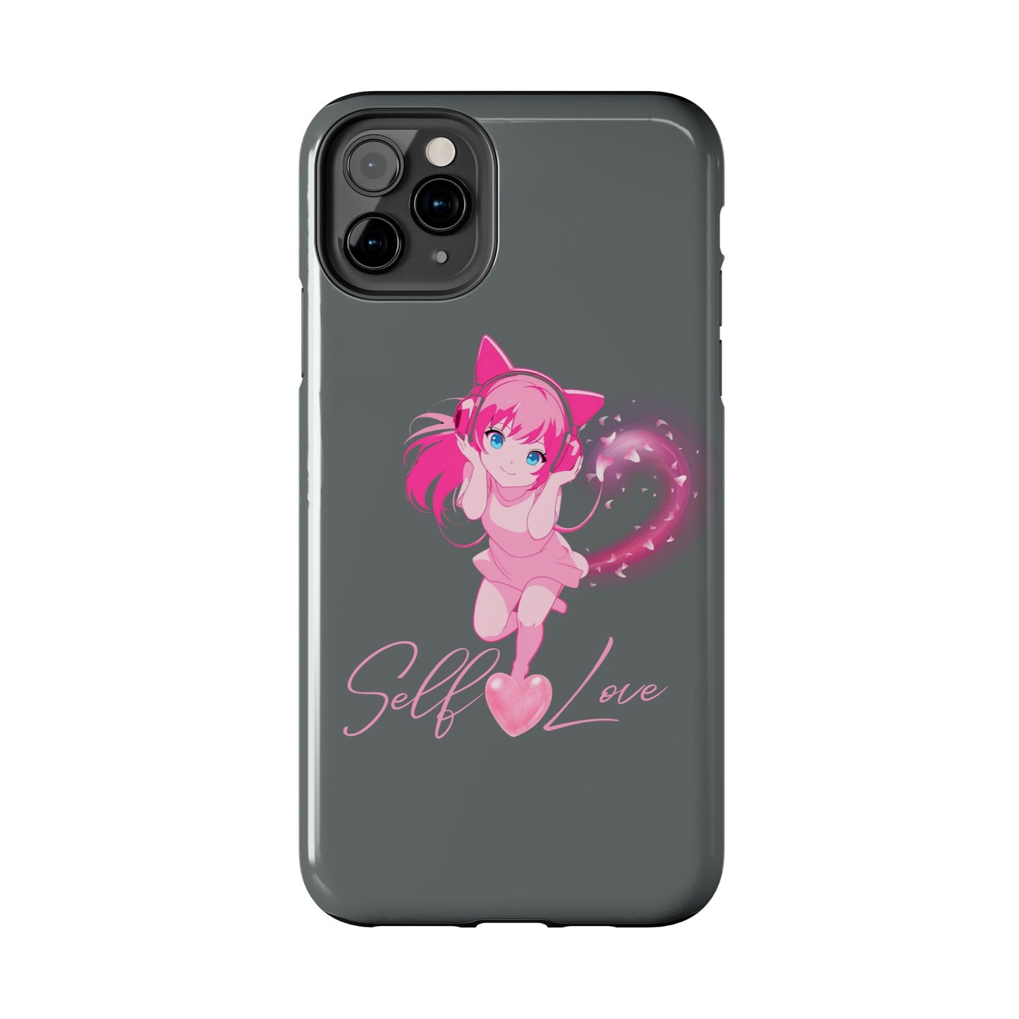 Self Love Tough Phone Case for Anime Lovers