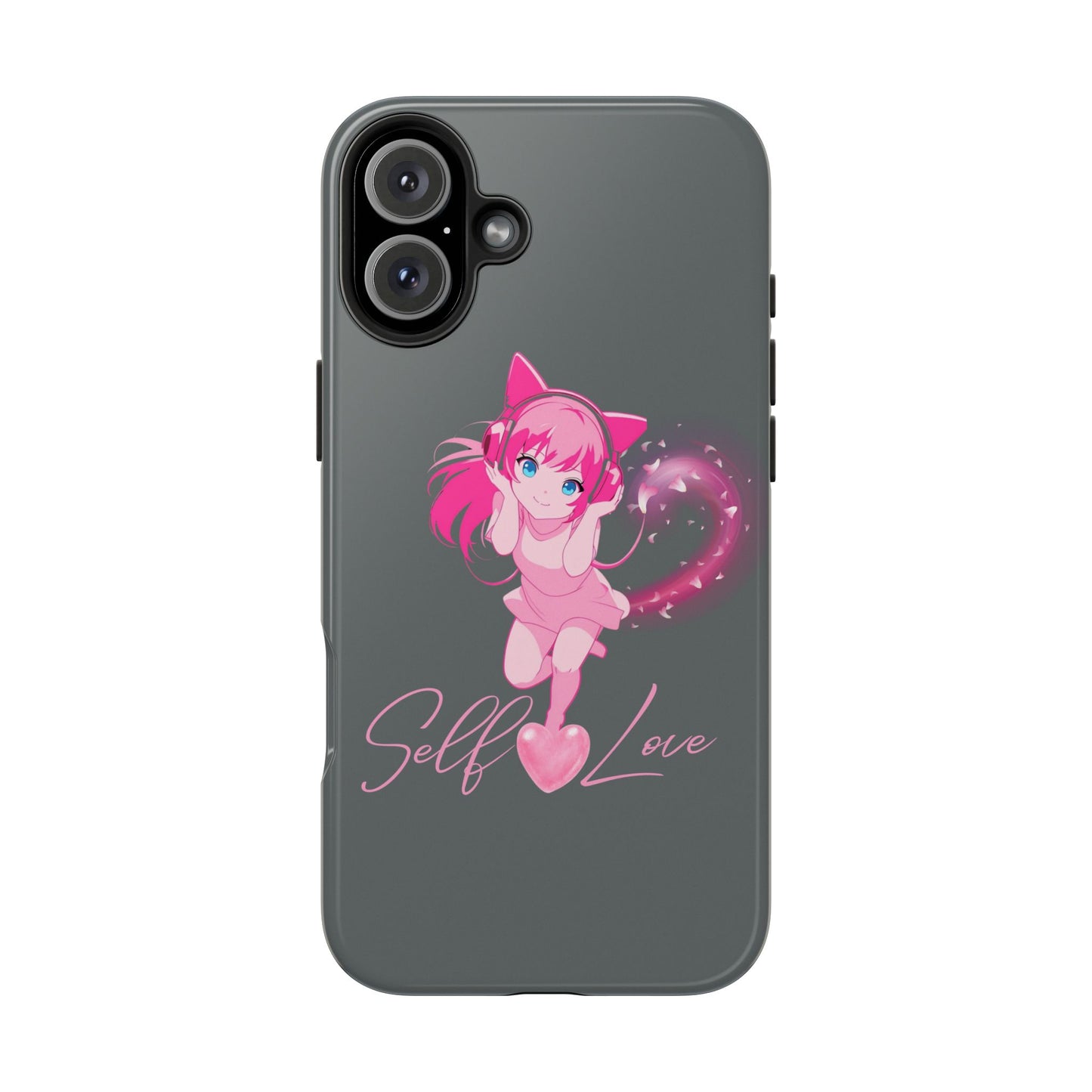 Self Love Tough Phone Case for Anime Lovers