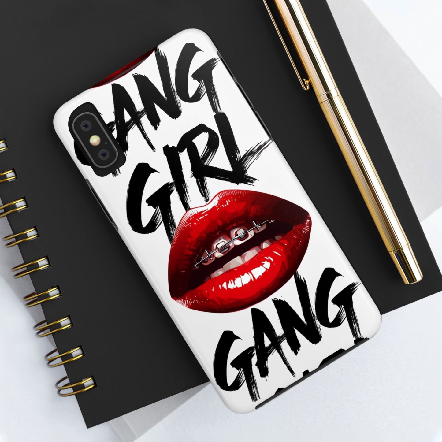 Bold 'Girl Gang' Tough Phone Case – Protective and Stylish Accessory for Trendsetters