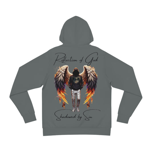 Ash Cloud Grey Hoodie for Men & Women – "Divine Mirror" Faith-Inspired Statement Piece