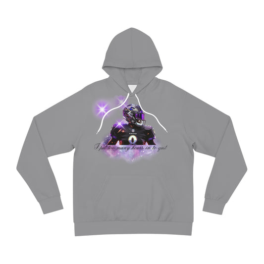 Charcoal Grey "Blood, Sweat & Hours" NFL Hoodie – Built for Success Sweatshirt