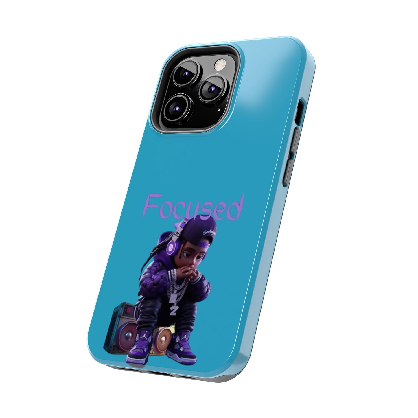 Phone Case- Focused Tough Case- Durable Protection
