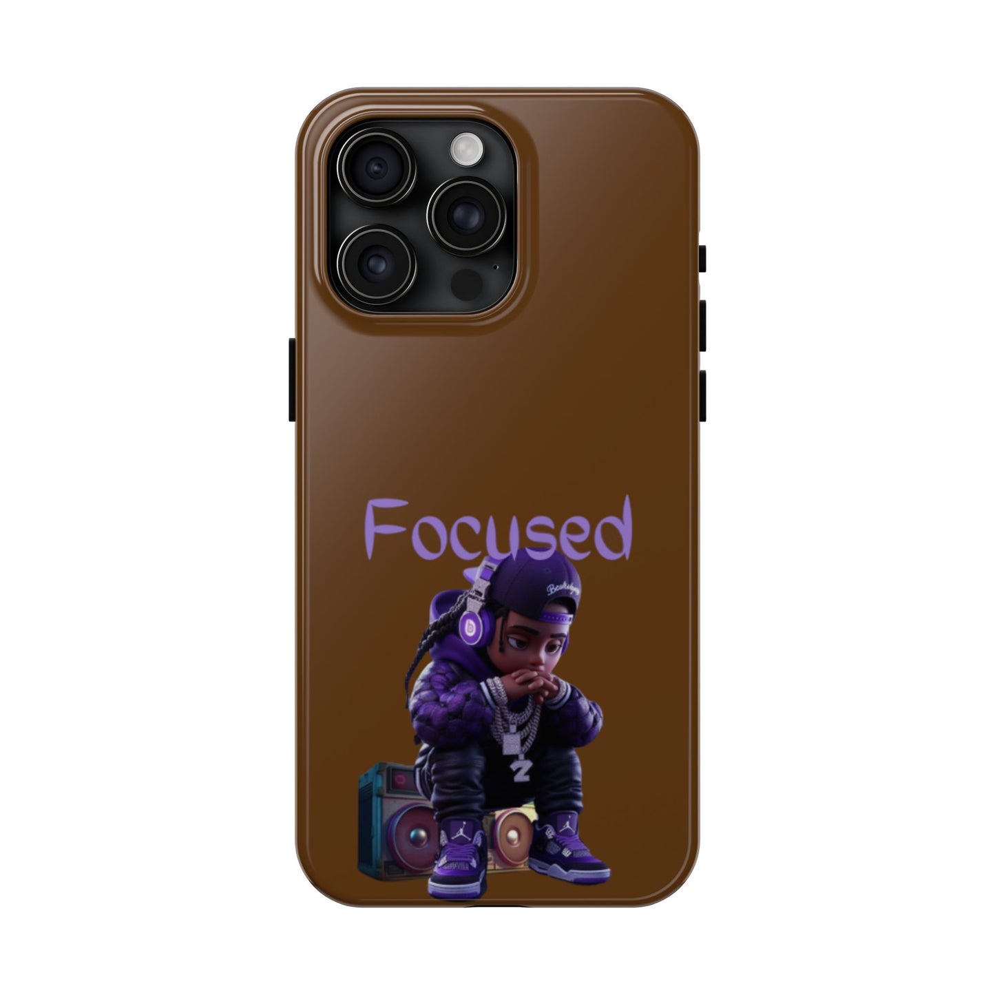 Phone Case- Focused Tough Case- Durable Protection