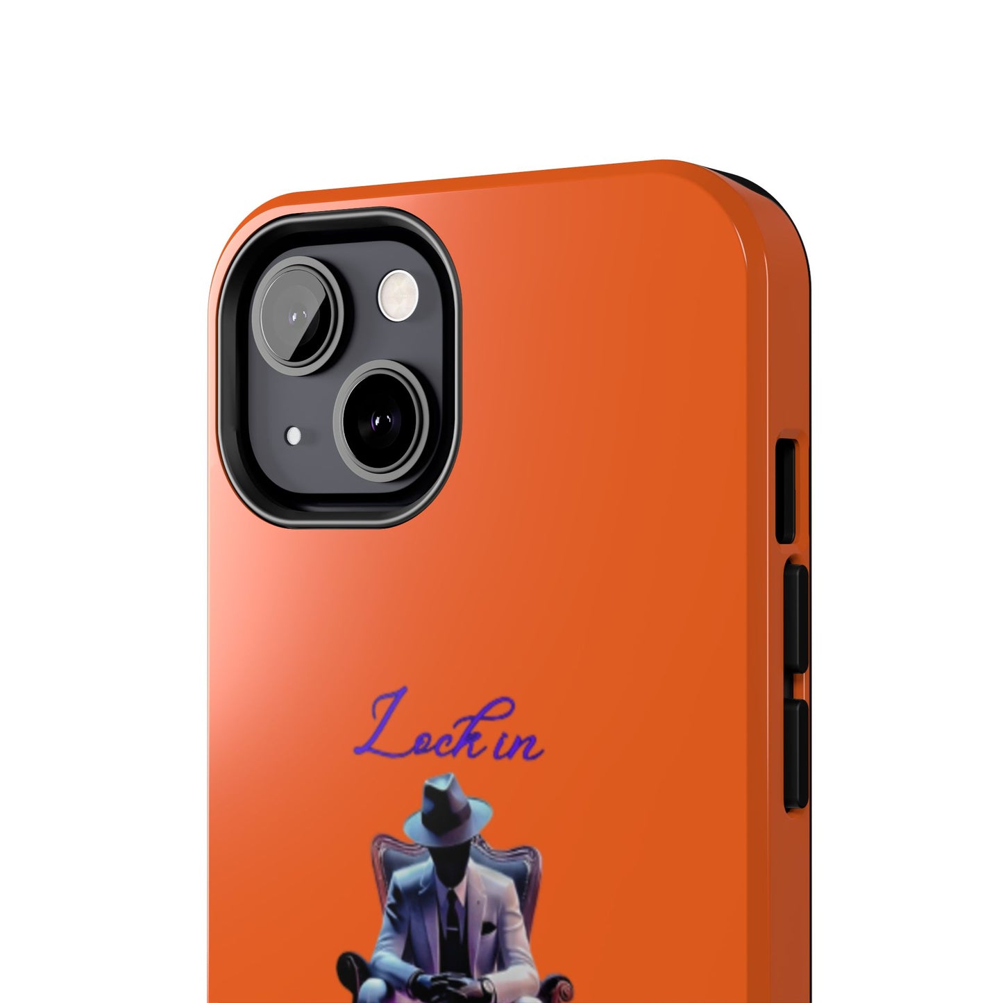 Phone case- Lock In, Stay discipline Tough Phone Case - Durable Protection