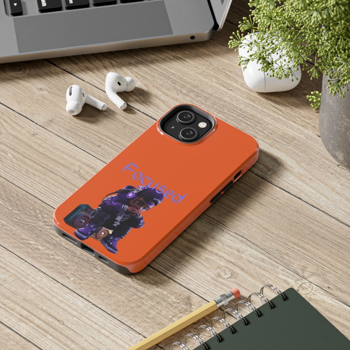 Phone Case- Focused Tough Case- Durable Protection