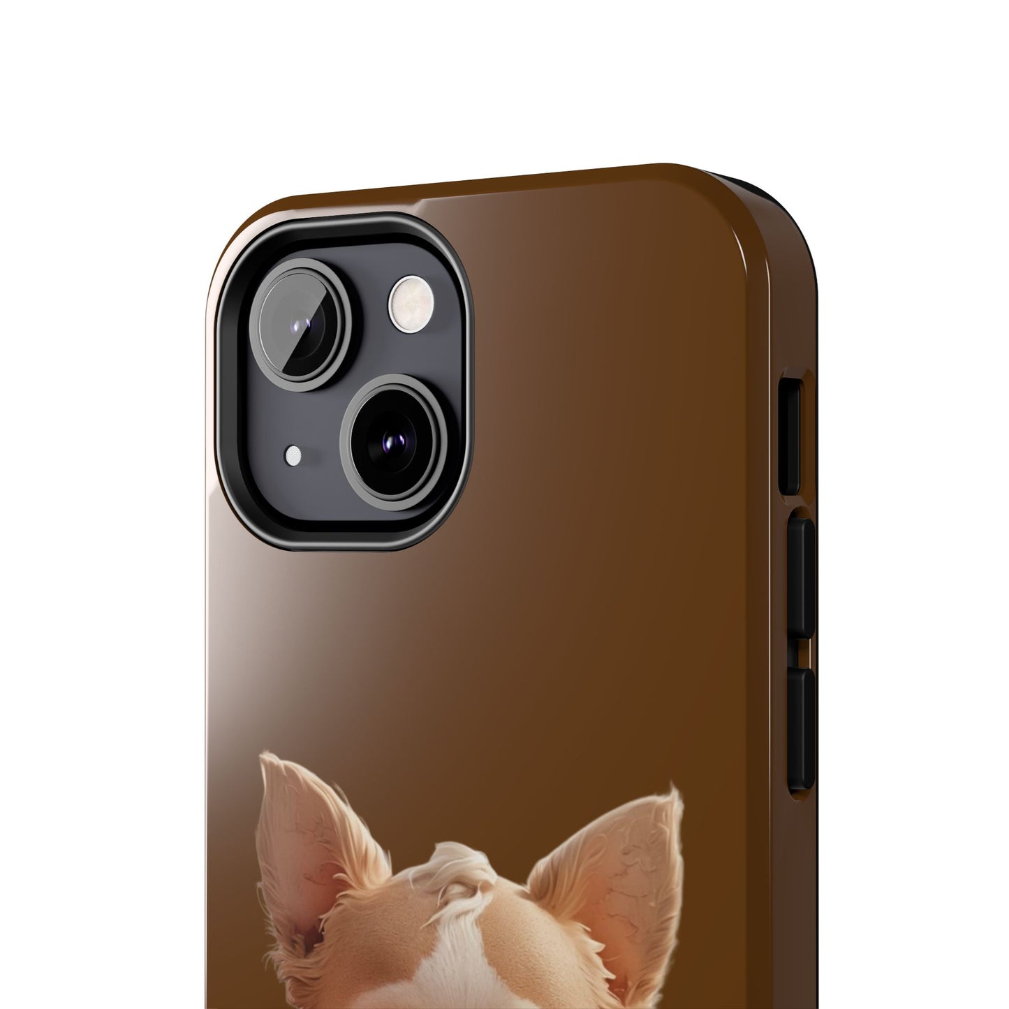 Cute Chihuahua Tough Phone Case - 'Mama's Bestie' Design