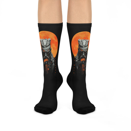 🧦 Cushioned Socks with Mythical Creature Design – Cozy & Stylish for Halloween and Fantasy Fans
