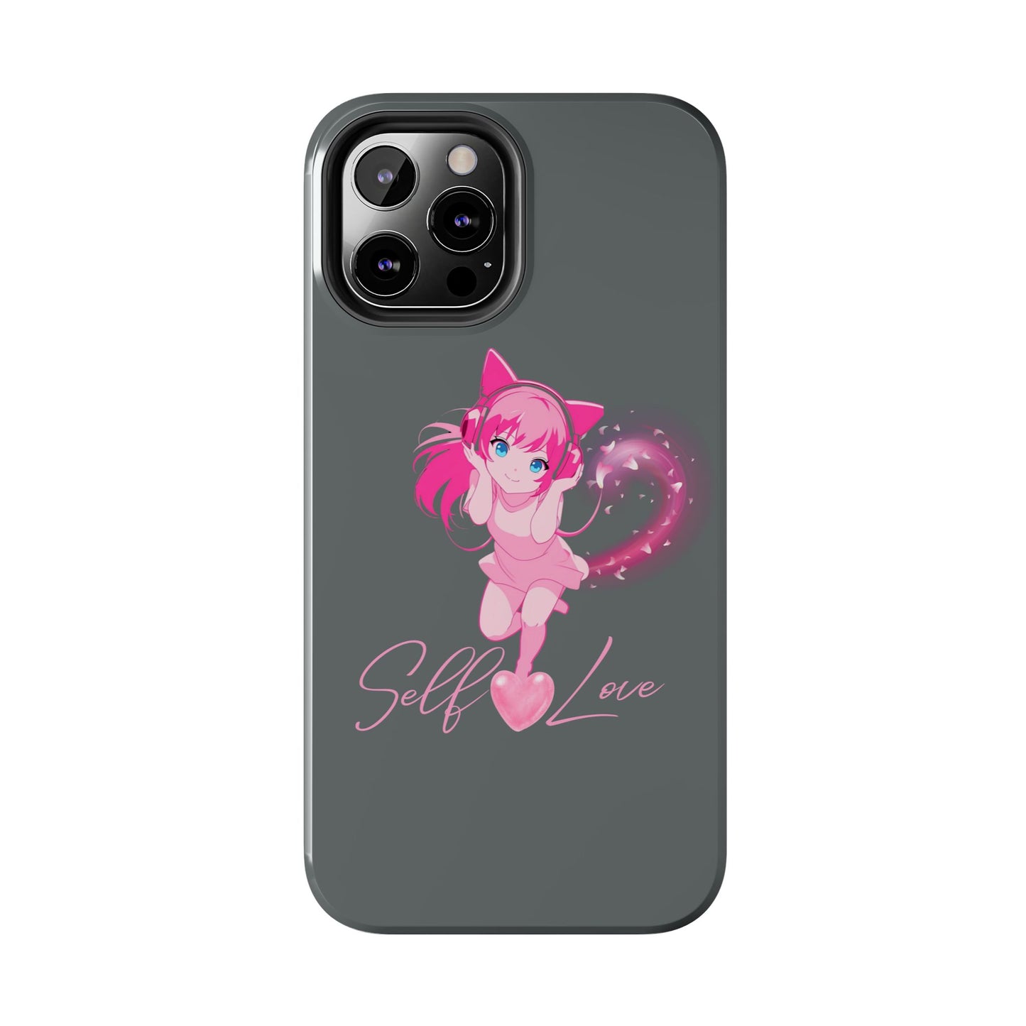 Self Love Tough Phone Case for Anime Lovers