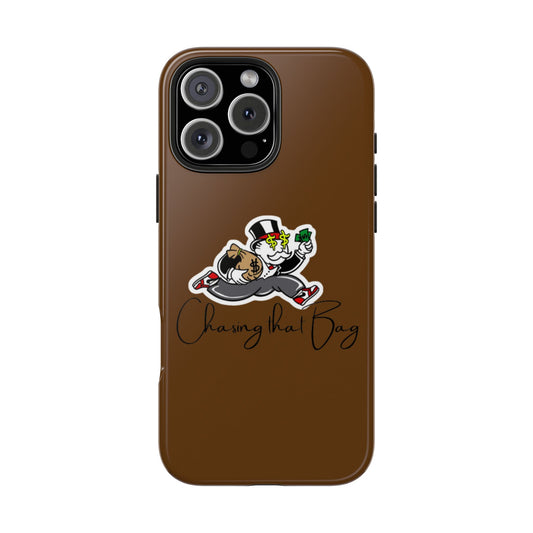 Phone Case- Chasing That Bag Tough Case- Durable Protection