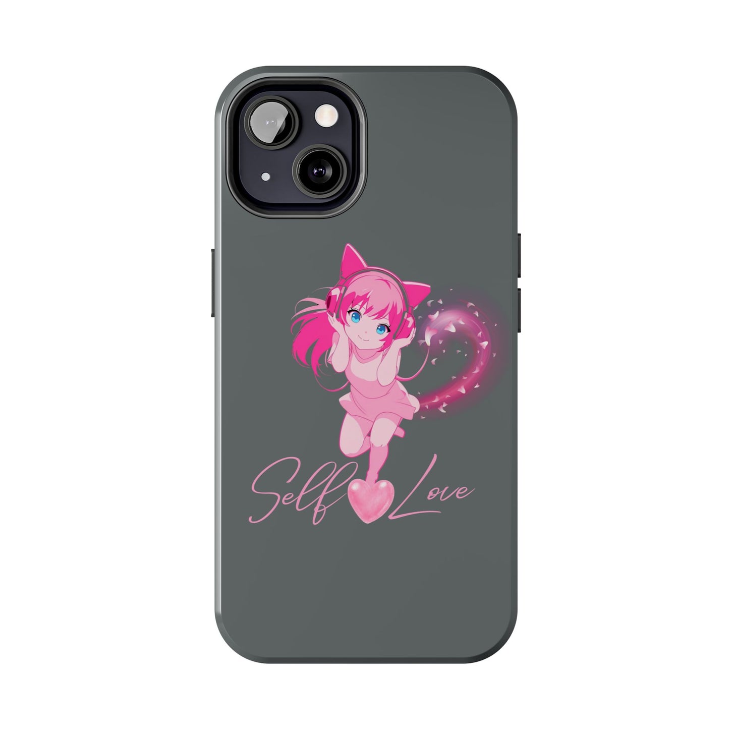 Self Love Tough Phone Case for Anime Lovers