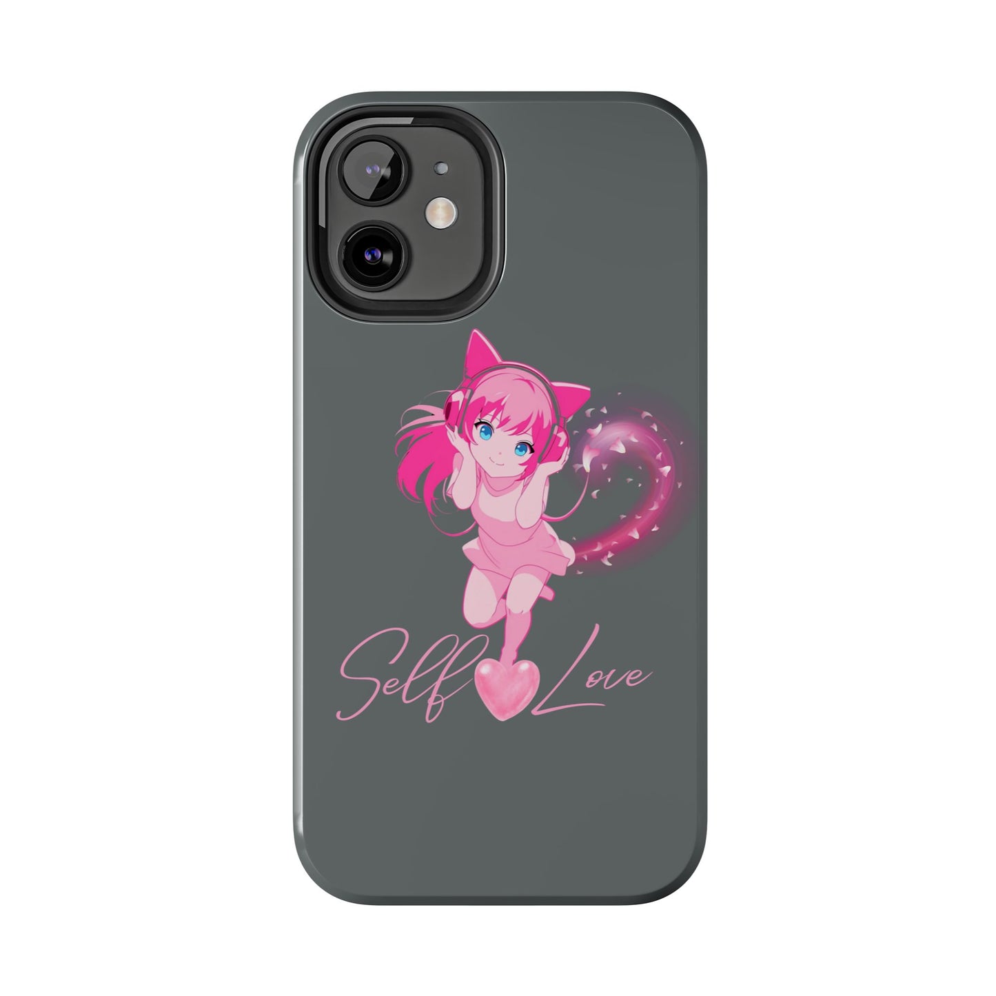 Self Love Tough Phone Case for Anime Lovers