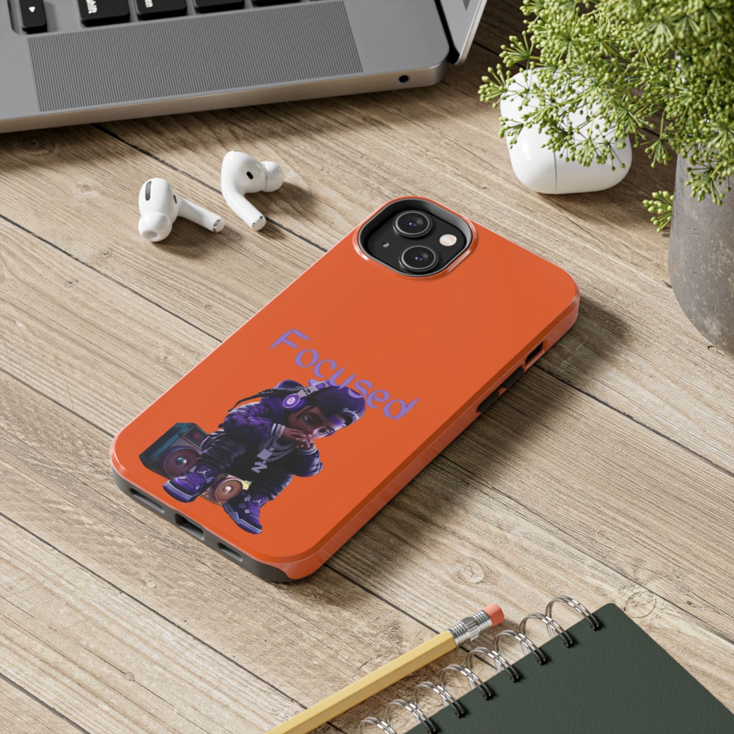 Phone Case- Focused Tough Case- Durable Protection
